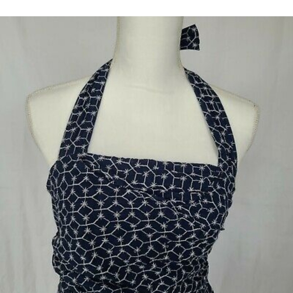 Anthropologie Maeve Star Trails Halter Top Blue - Picture 4 of 7